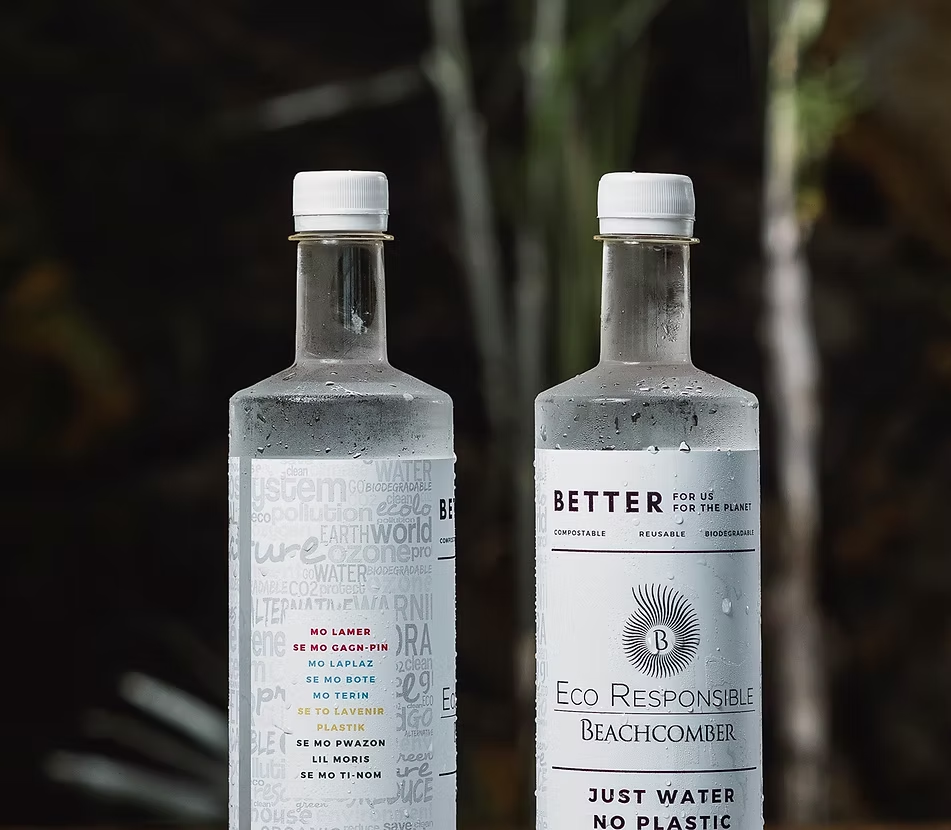 Plant-based bottle collection